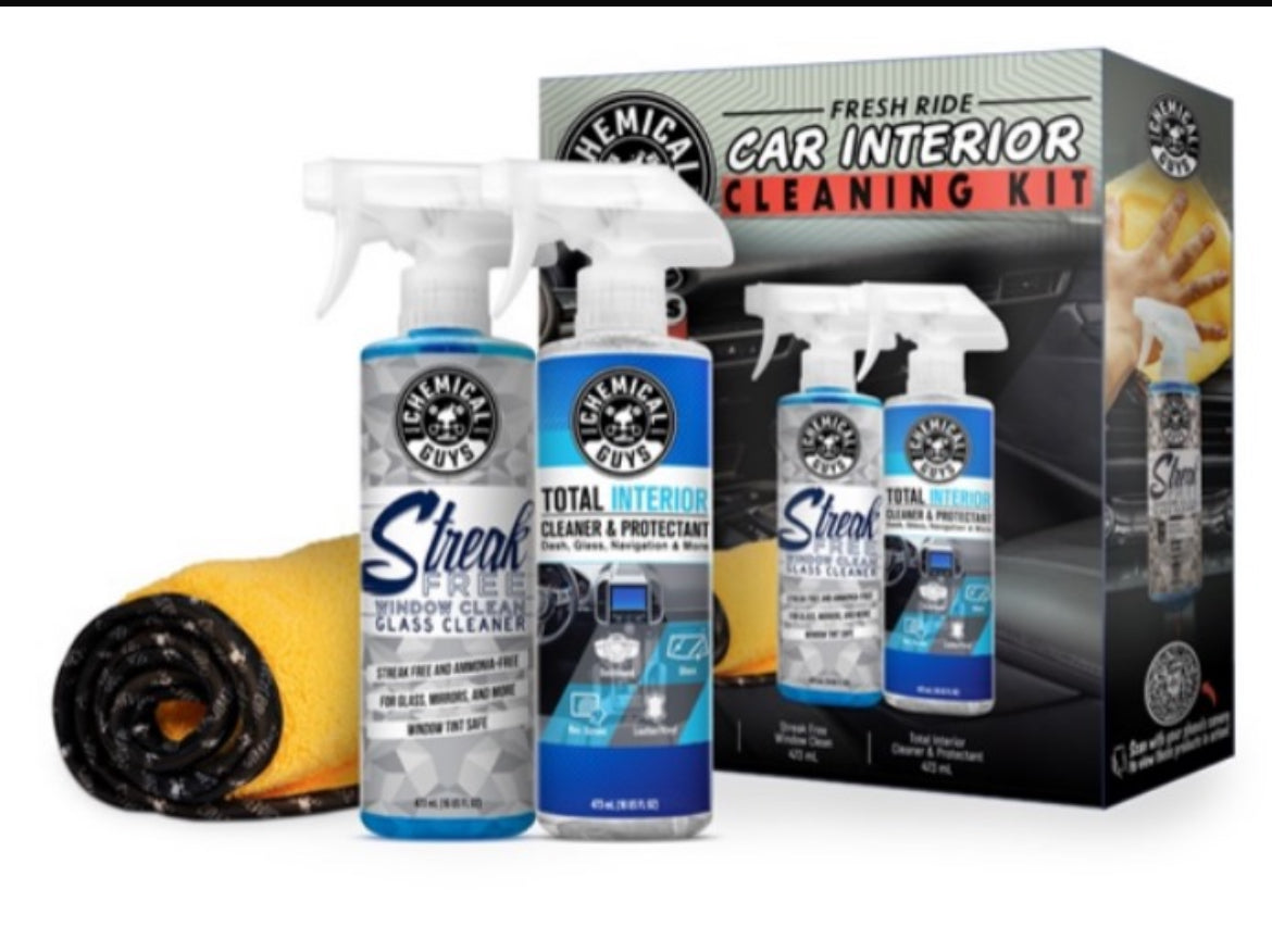 CHEMICAL GUYS FRESH RIDE CAR INTERIOR CLEANING KIT