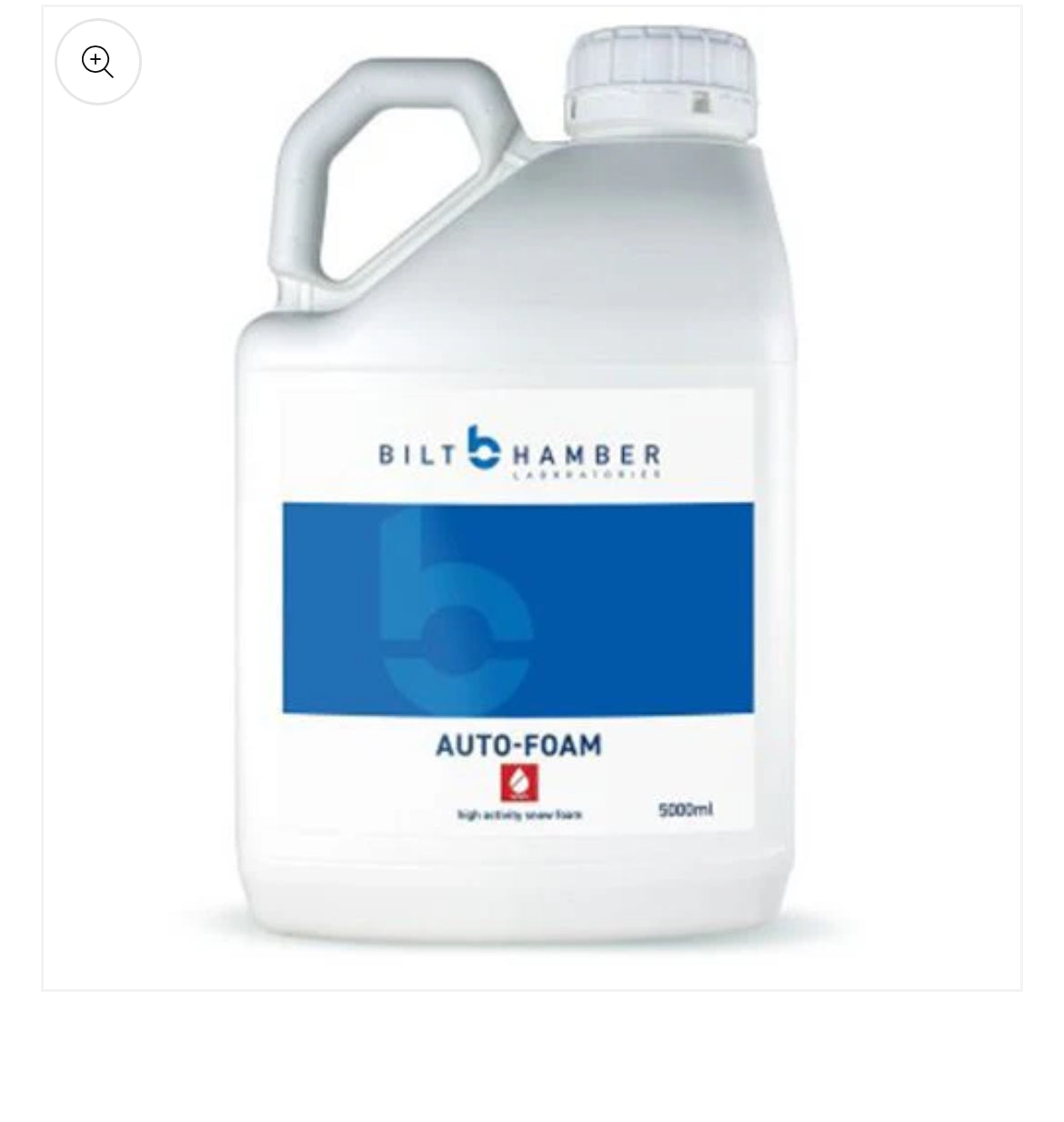 BILT HAMBER AUTO-FOAM 5L