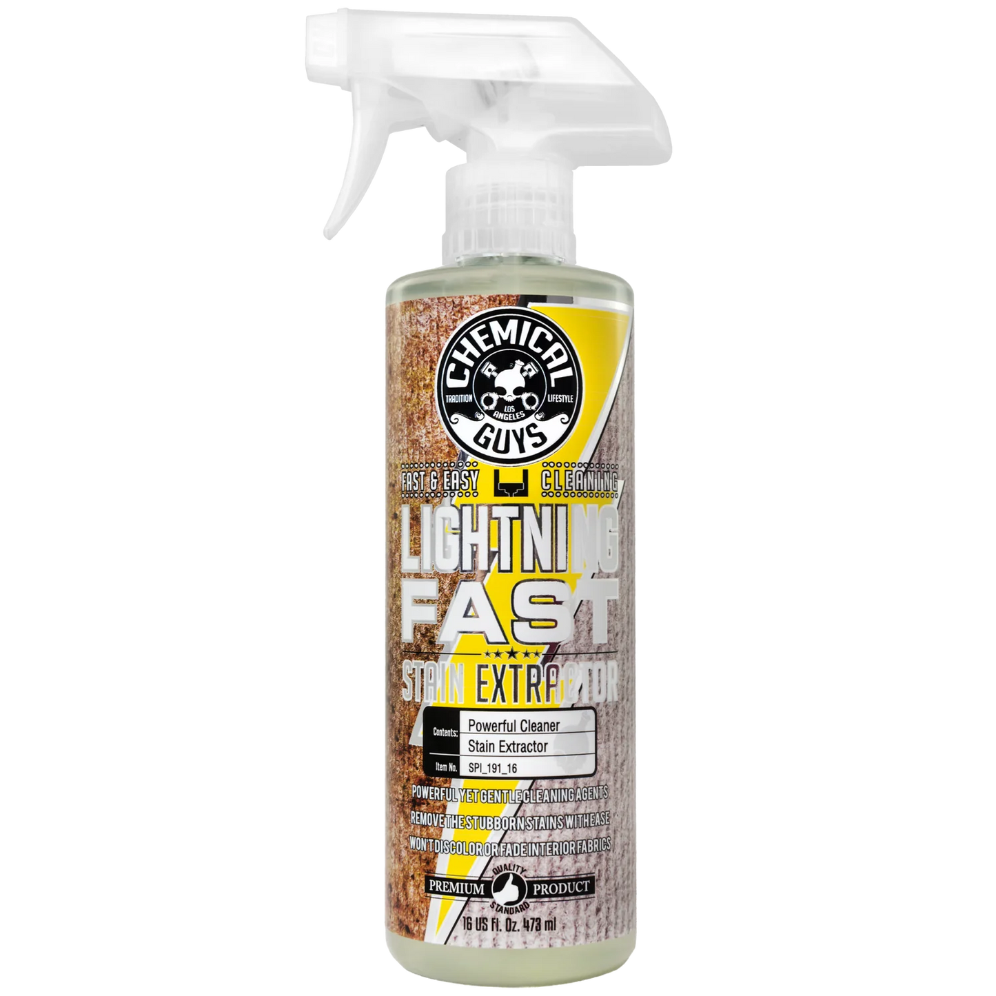 Chemical Guys Lightning Fast Carpet & Upholstery Stain Extractor 473ml (16oz)
Vendor Chemical