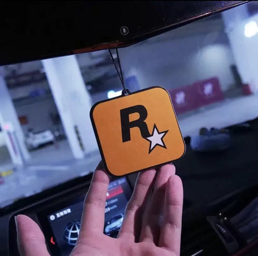 Rockstar Games =R Logo= - Car Air Freshener