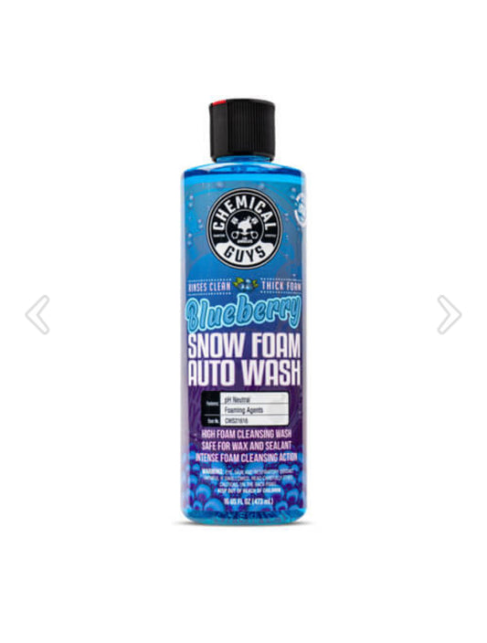 CHEMICAL GUYS BLUEBERRY SNOW FOAM SHAMPOO 473ML