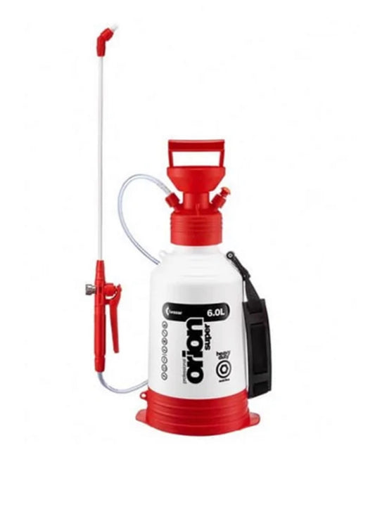 Kwazar Orion Super HD acid line 6 Litre Sprayer Red