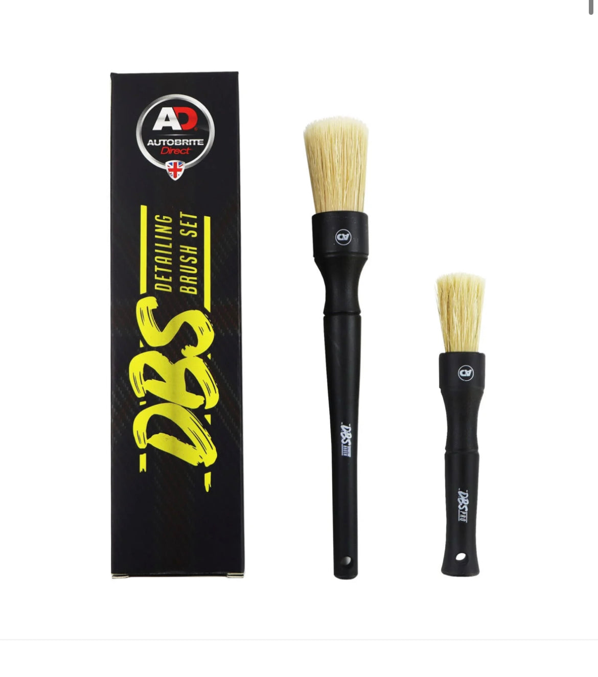 Exterior detailing brush set