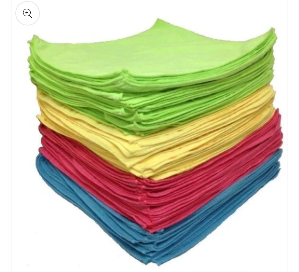 50 Pack Premium microfibre towls