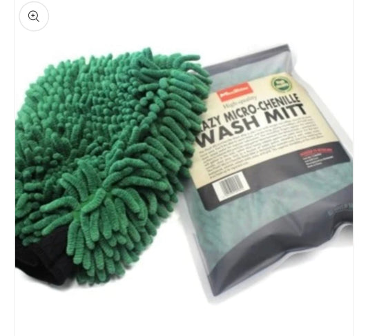 MaxShine Micro Chenille Wash Mitt – Green