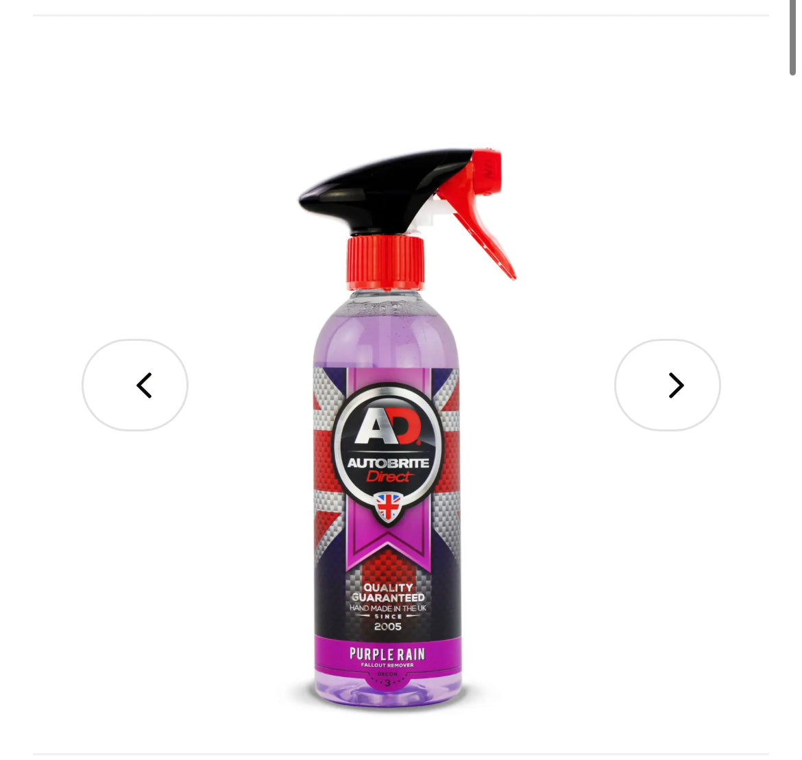 Autobrite PURPLE RAIN FALLOUT REMOVER